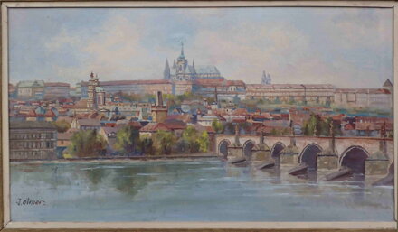 PRAHA POHLED NA HRADČANY - OTMAR JAROSLAV